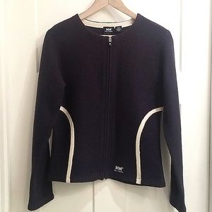 Helly Hansen Boiled Wool Zip Ski Lodge Sweater